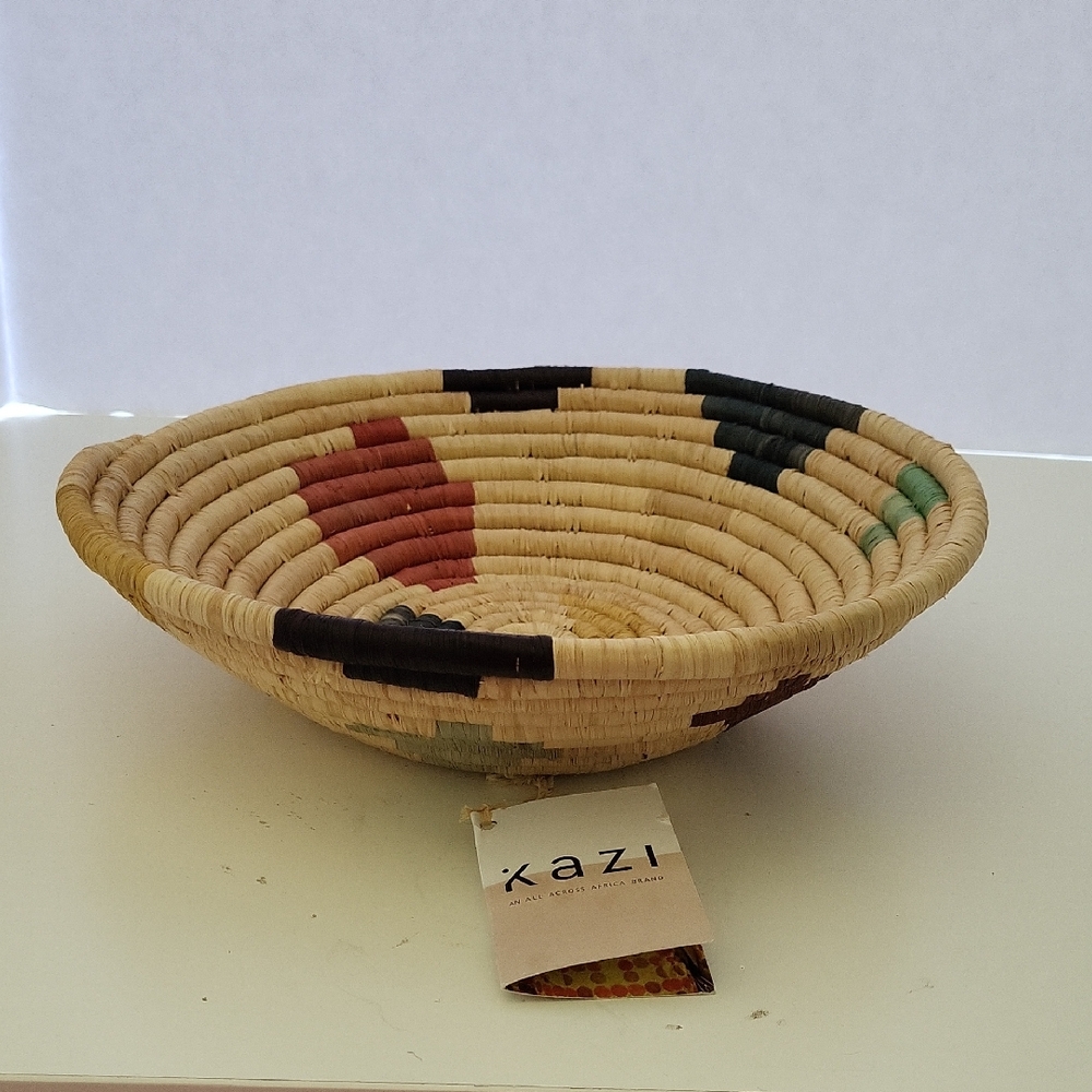Kazi African Handwoven Basket